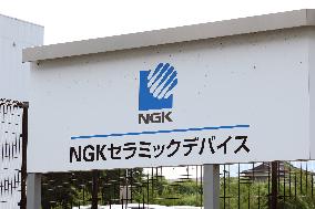 NGK Ceramic Devices Signboard and Logo